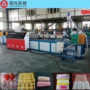 Factory Direct Sale epe foam fruit  net machine