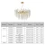 Import Factory direct sales stair long staircase chandelier lamp lighting interior decoration islam lamp from China