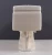 Import Factory Direct Supply Dual Flush Ivory Colored Toilet Bowl from China
