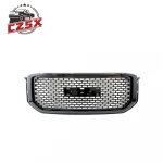 Factory Directly Provide mesh 15-18 grille gloss black car mesh grille