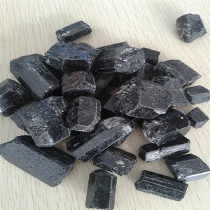 Factory Directly Supply Black Natural Rough Tourmaline
