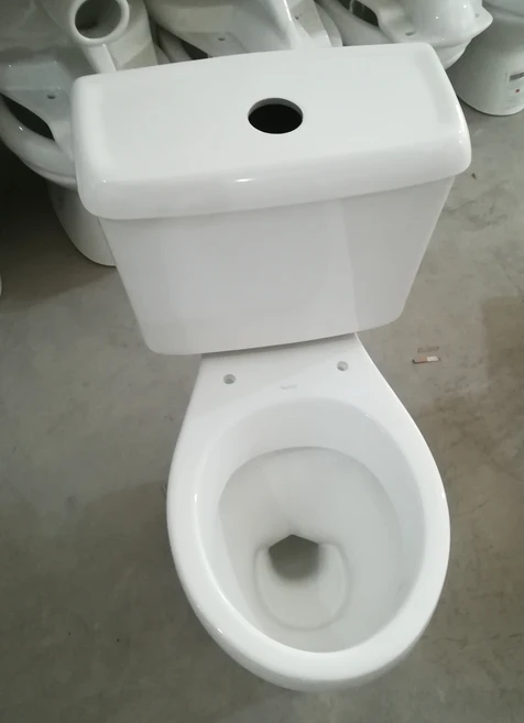 Factory Directly Supply P-trap Cheap Two Pieces Twyford WC Toilet for Africa and Nigeria