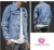 Import Factory high quality denim custom jackets jean jacket men from China