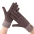 Import Factory  knitted warm touch screen gloves women autumn and winter men&#x27;s fashion wool plus velvet thick gloves from China