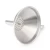 Factory metal stainless steel kitchen funnel with removable strainer