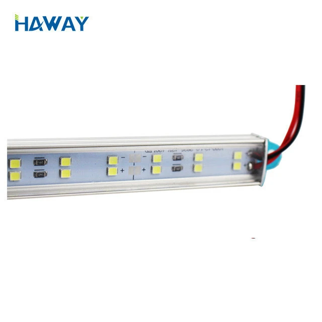 Factory price smd2835 120 pcs/m  led strip light bar 100mm  12V W/WW/CW  Light Strips with U/V Aluminium housing