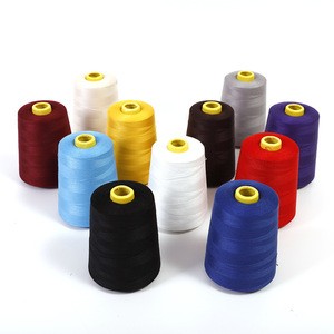 Factory Sale 100% Polyester High Tenacity Sewing Threads 40/2 40s/2 402 10000 yards