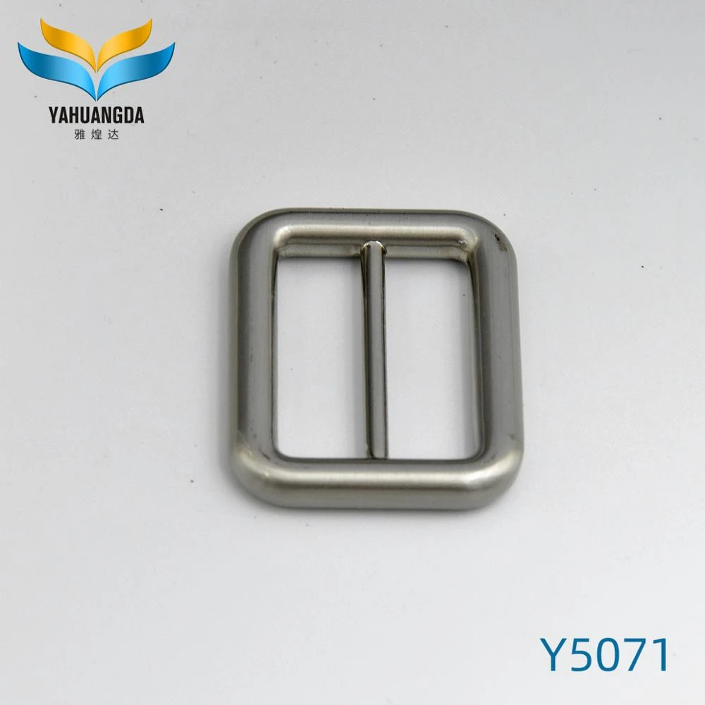 Factory Spot Sale  metal 1.25&quot; inch adjuster  zinc alloy  adjuster brush nickel color for handbag Y5071