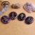 Import Factory Supply Natural Tumbled Amethyst Reiki Healing stone Engraving Rune Stone from China