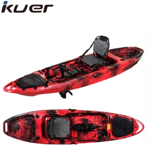 Factory wholesale cheap fishing kayak with pedal and frame seat