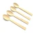 Import Factory Wholesale Disposable Bamboo Wood Flatware Sets Cutlery Set with knife fork and spoon in stock from China