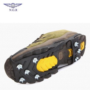 facttory hot selling ice snow crampon for shoes with 8 Spikes for safety walking outdoor