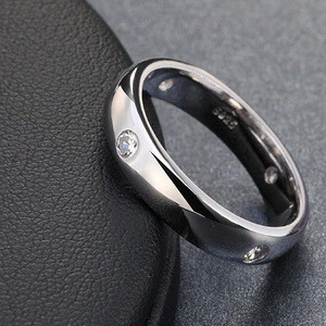 Fancy Rings Woman Men Wedding Rings Diamond Ring 18k Wedding Band RIR61