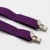 Import Fashion Clothing Purple Suspender And Adjustable Bow Tie And Fedora Hat For Carnival Costume from China