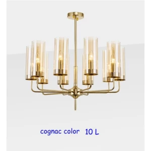 Fashion Design OEM ODM E14 Modern Glass Globe Pendant Lamp Light Chandeliers Light