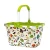 Import Fashion Design Shopping Baskets Supermarket 600D Polyester Folding Trolley Cart Shopping Baskets Bag from China