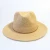 Import Fashion Panama Fedora Straw hat  Summer Sun Straw Hat from China