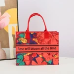 Felt tote bag, womens fashion shopping bag, large capacity bag, gift bag, student handbag women storage bag