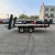 Import Flatbed trailer special vehicle small excavator trailer load capacity 8 tons 2 axles can be customized from China