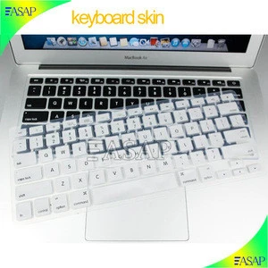Flexible and Waterproof colorful keyboard cover fo laptop keyboard skin