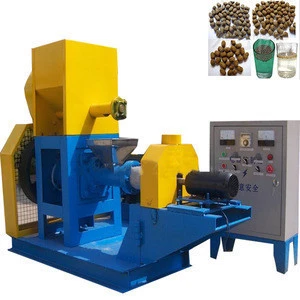 floating fish food pellet processing making extruder price fish feed machine
