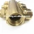 Import Floor heating parts brass water manifold from China