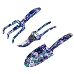Flora Printed 3pcs Garden Tool Set Heavy Duty Gardening Tool Set Garden Set