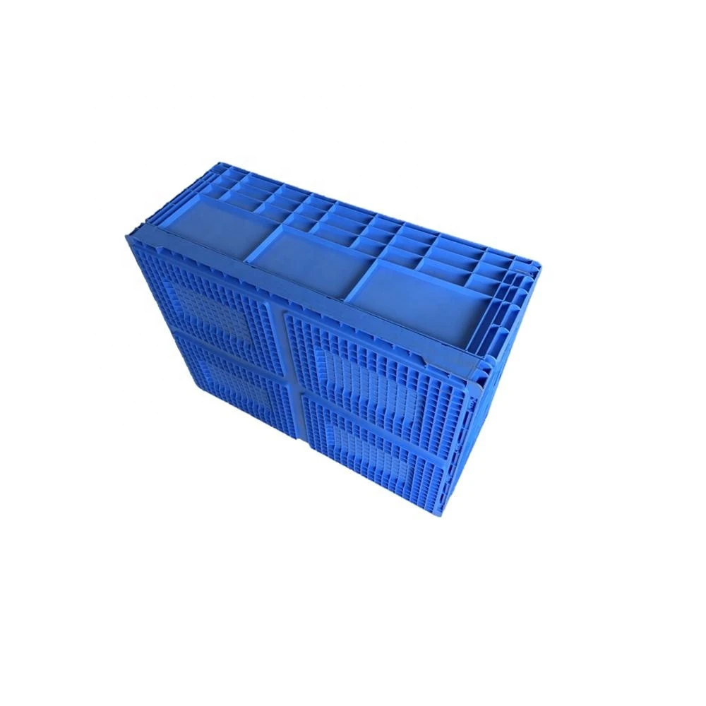 foldable plastic crates ,PP moving container ,plastic logositic box with lid