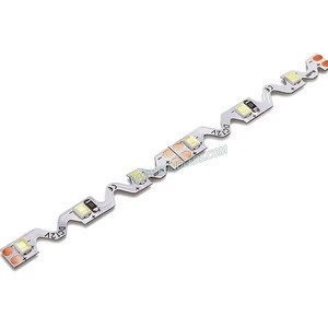 foldable/flexible S shape 12w/m nonwaterproof led strip S type 2835 led strip ip68 bendable with CE ROHS