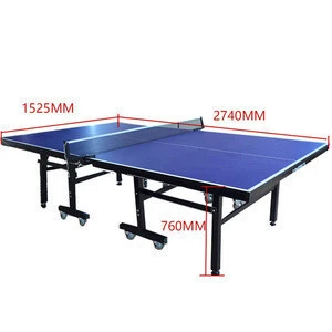 Folding Moving Indoor Table Tennis Table