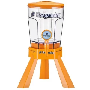 Food Grade bar restaurant Plastic anti-fall 3L Beer buckets Tower cool Wine Barrel Drink Dispenser for whiskey Beer Fruit Juice