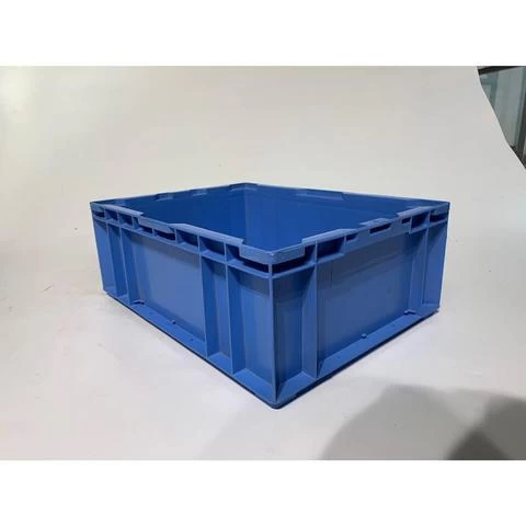 Food grade HDPE plastic moving crate plastic box for sale