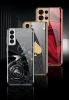 For Samsung s21 Ultra Case Hard Tempered Glass Cover For samsung Mobile Phone Case For Samsung Galaxy S21 PLus