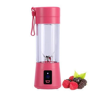 Free sample! USB rechargeable industrial blender machine 380ml commercial portable juicer 150w iced coffee makers