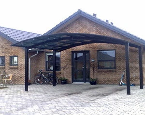 Freesky Impact-Resistant Polycarbonate Bus Stop Shelter For Parking