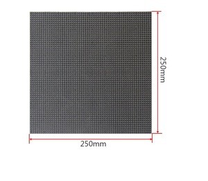Full Color SMD indoor P3.91panel 250*250mm for Advertising board Indoor Stage Event Background led module