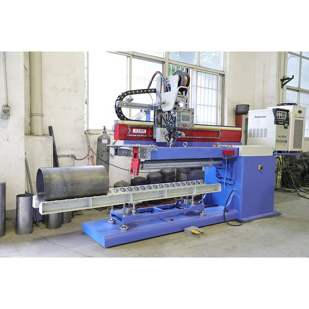Fully Automatic LPG Gas Cylinder Open Type Linear Seam Welder, LPG Straight Seam Welding Machine