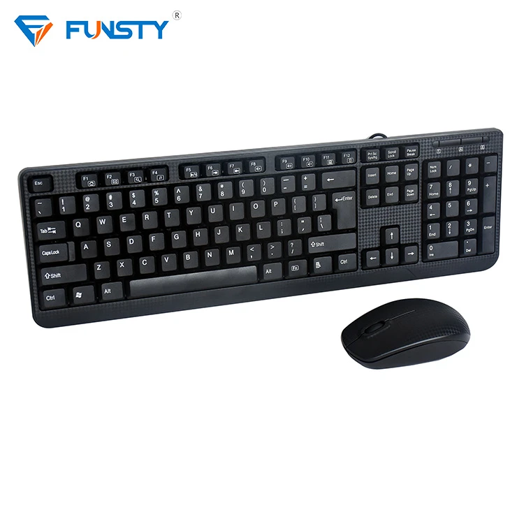 FUNSTY OEM Computer Wireless Keyboard and Mouse