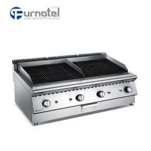 FURNOTEL X Series Stainless Steel Heating Electric Cooking Range 4 Hot Plate Cooker