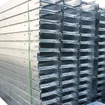 Galvanized steel cable tray and Perforated cable tray supporting system