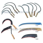 Garden and agriculture harvest steel grass farming sickle
