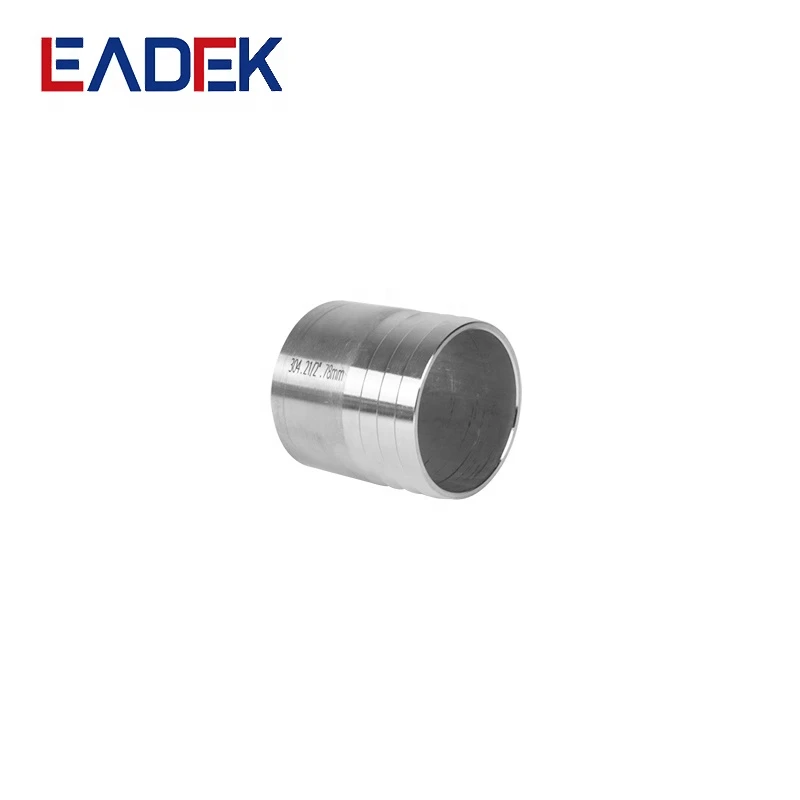 GB Connector Stainless Steel Pipe Fitting  Female NPT Threaded Nipple 2 Welding Round Hose