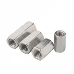 GB56304 stainless steel extension and thickening nut, hexagon connection nut, connection nut M5-M8