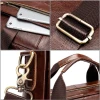 Genuine Leather Briefcase Handbag Messenger Business Bags for Men