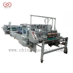 GIGA LXFG-1200 Automatic SAKAI pulley Folder Gluer carton box making machine price