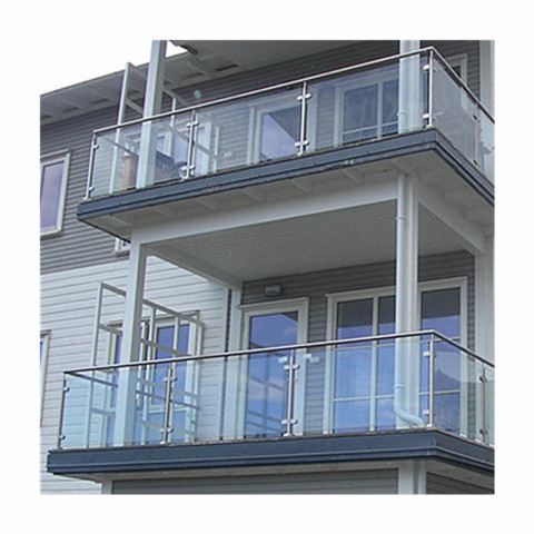 Buy Glass Balustrade System Outdoor Glass Railing Post Balcony Railing ...