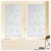Glass Film Frosted Decorative PVC Graphic Design Etched Bathroom SELF-ADHESIVE Opaque Privacy Window Film