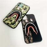 glass phone case For iPhone 11678 x/xr/xs/xmax protective cases Simple style green phone back cover glass Funny