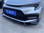 Gloss black body kit front bumper lip for TOYOTA  LEVIN-2021 spoiler car