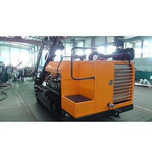 Gold mining equipment KG960 diesel engine crawler drilling rig